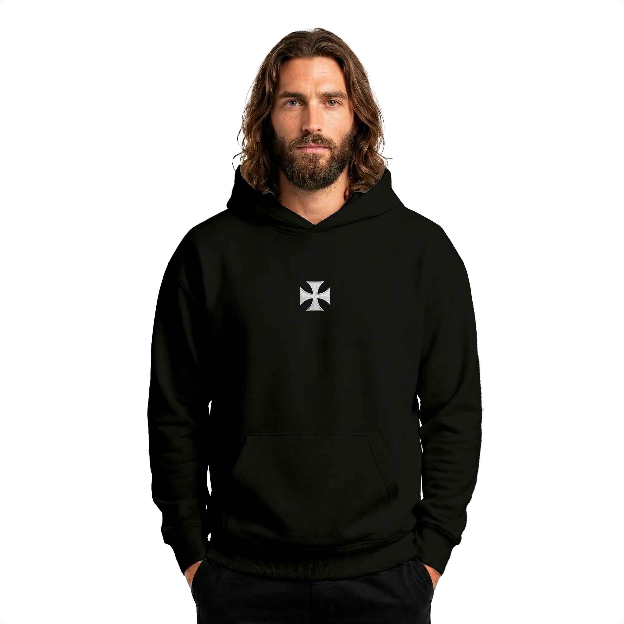 Cross Pattée hoodie - Thumbnail 3