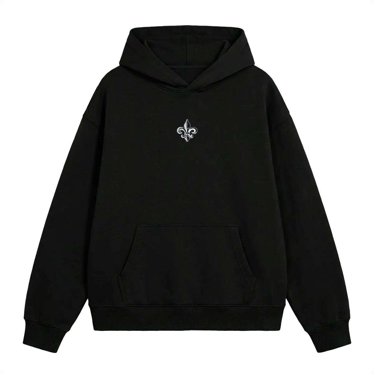 Sketch Fleur de lis hoodie